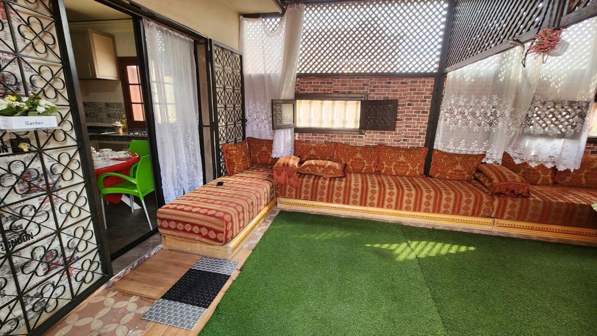 Appartement Riad 5Min A Pied De L'Aeroport Marrakesh Exterior photo